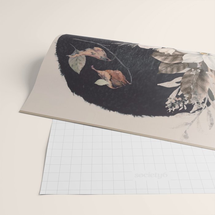 Floral Portrait 36 Wrapping Paper Gallery Image 2