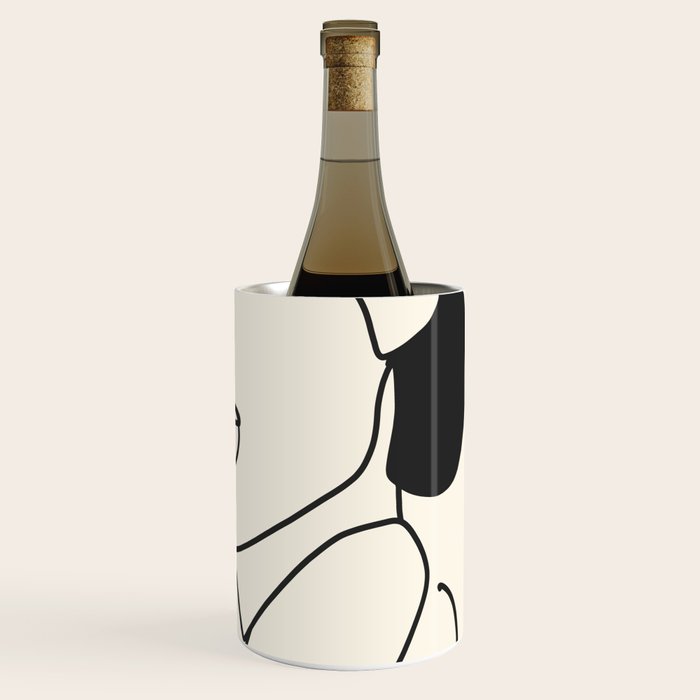 Drawing female face portrait II Wine Chiller Gallery Image 3