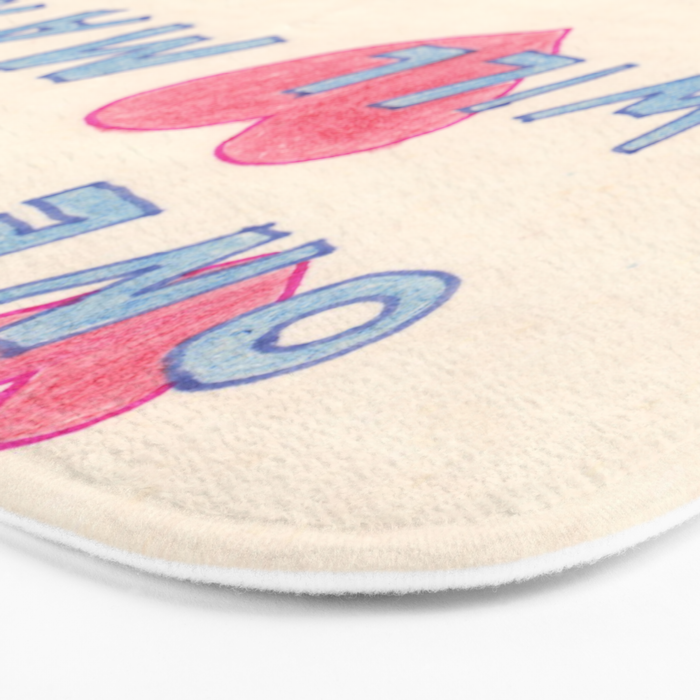 one day i will make some good art Bath Mat Gallery Image 3