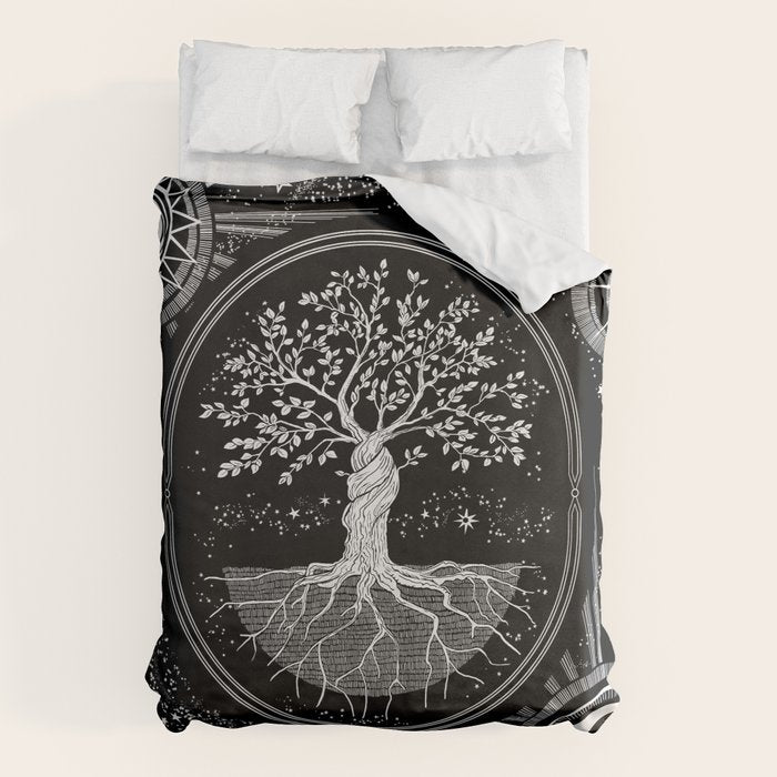 Celestial Tree of Life Duvet Cover Gallery Image 6