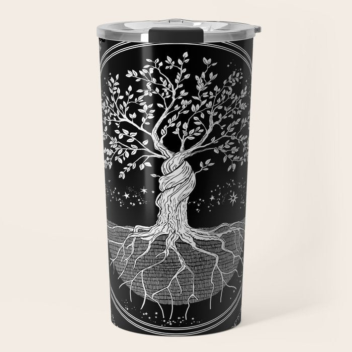 Celestial Tree of Life Travel Mug Gallery Image 1