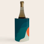 Abstraction_NEW_SUNLIGHT_MOUNTAINS_SHINE_POP_ART_M1209A Wine Chiller Gallery Image 2