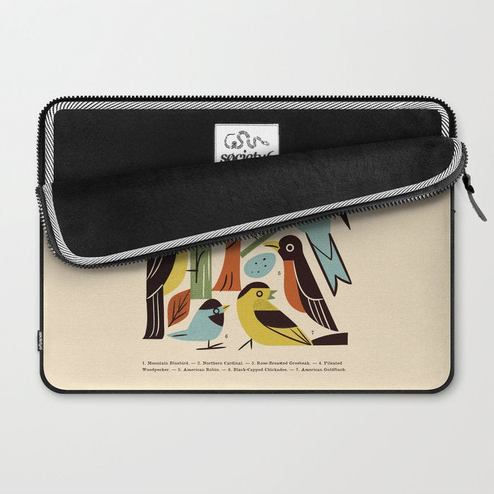 Backyard Birds Guide Laptop Sleeve Gallery Image 2