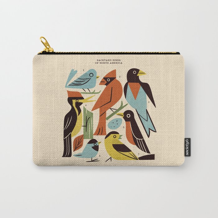 Backyard Birds Guide Carry All Pouch Gallery Image 1