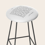 For What It's Worth, It's Never Too Late, F. Scott Fitzgerald quote, Inspiring, Great Gatsby, Life Stool Gallery Image 2