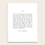 For What It's Worth, It's Never Too Late, F. Scott Fitzgerald quote, Inspiring, Great Gatsby, Life Notebook Gallery Image 4