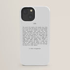 For What It's Worth, It's Never Too Late, F. Scott Fitzgerald quote, Inspiring, Great Gatsby, Life iPhone Case Gallery Image 29