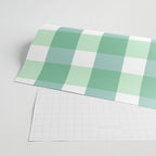 Green Gingham  Wrapping Paper Gallery Image 2