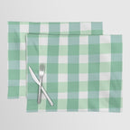 Green Gingham  Placemat Gallery Image 1