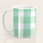 Green Gingham  Coffee Mug Gallery Image 3