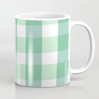 Green Gingham  Coffee Mug Gallery Image 1