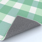 Green Gingham  Rug Gallery Image 4