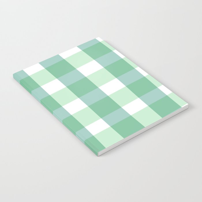 Green Gingham  Notebook Gallery Image 2