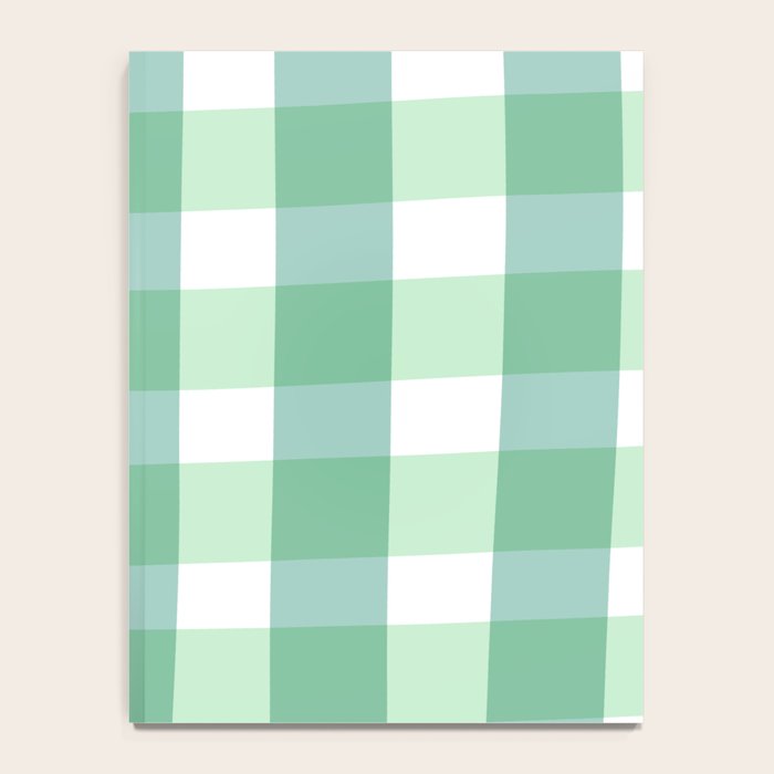 Green Gingham  Notebook Gallery Image 4