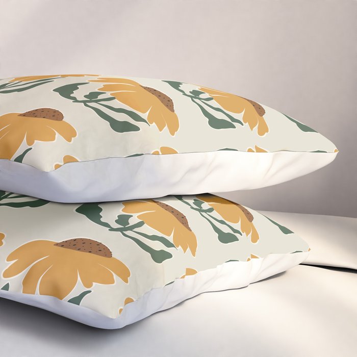 Big Blooming III Pillow Sham Gallery Image 3