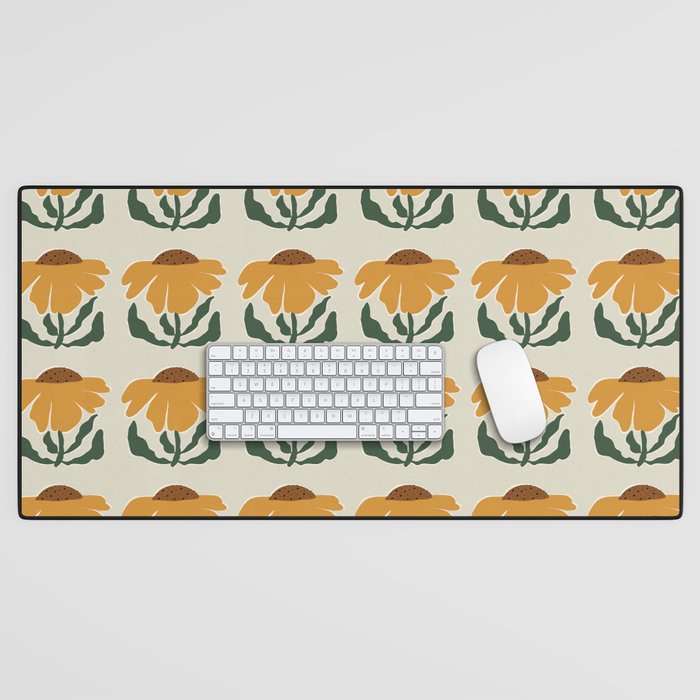 Big Blooming III Desk Mat Gallery Image 1