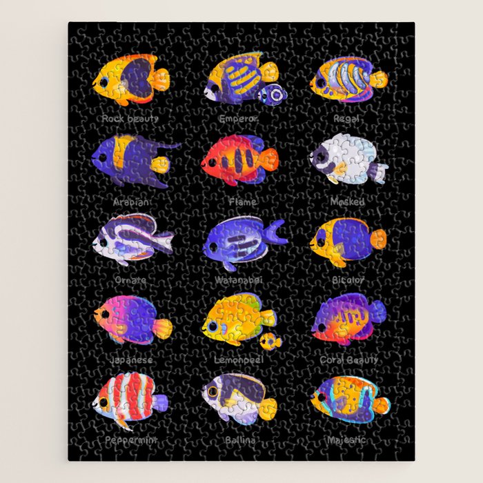 Angelfish! (marine) Jigsaw Puzzle Gallery Image 1