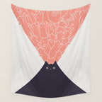 Cat Landscape 102: Vol-cat-no Wall Tapestry Gallery Image 4