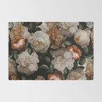 Golden Jan Davidsz. de Heem Roses Rug Gallery Image 2