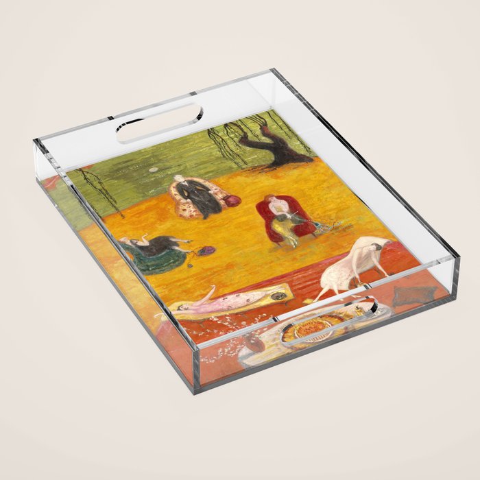 Florine Stettheimer "Heat" Acrylic Tray Gallery Image 1