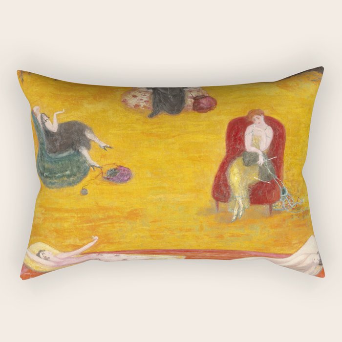 Florine Stettheimer "Heat" Rectangular Pillow Gallery Image 2