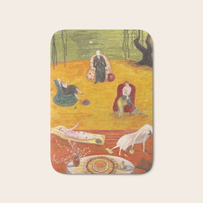 Florine Stettheimer "Heat" Bath Mat Gallery Image 1