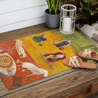 Florine Stettheimer "Heat" Outdoor Rug Gallery Image 2