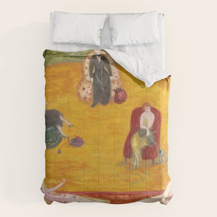 Florine Stettheimer "Heat" Comforter Gallery Image 1