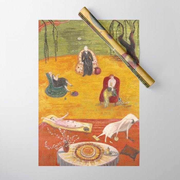 Florine Stettheimer "Heat" Wrapping Paper Gallery Image 1