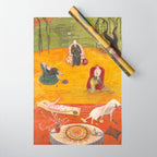 Florine Stettheimer "Heat" Wrapping Paper Gallery Image 1