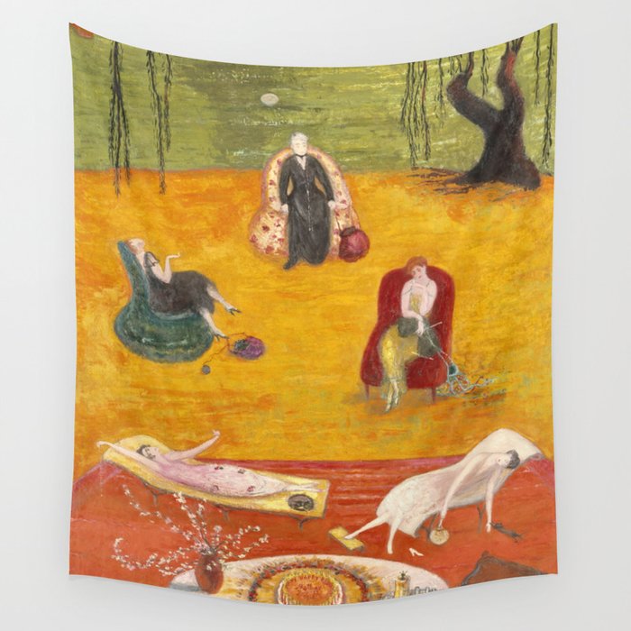Florine Stettheimer "Heat" Wall Tapestry Gallery Image 1