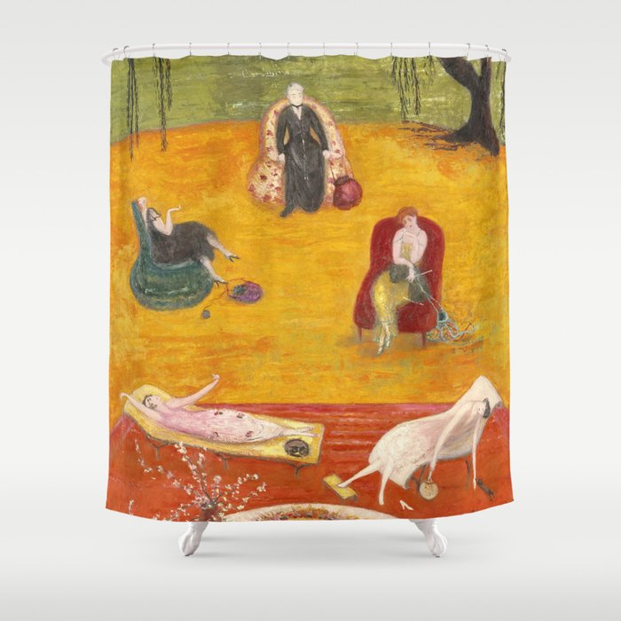 Florine Stettheimer "Heat" Shower Curtain Gallery Image 1