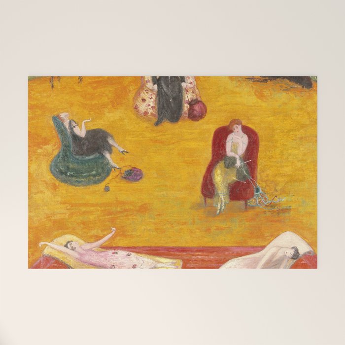 Florine Stettheimer "Heat" Welcome Mat Gallery Image 1