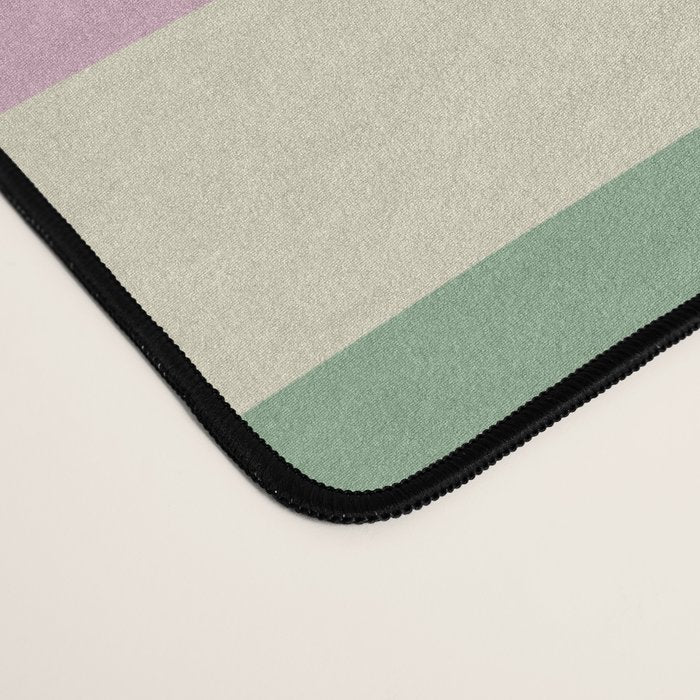 Mid-Century Modern Palm Springs Abstract Pattern Lavender Green Desk Mat Gallery Image 4