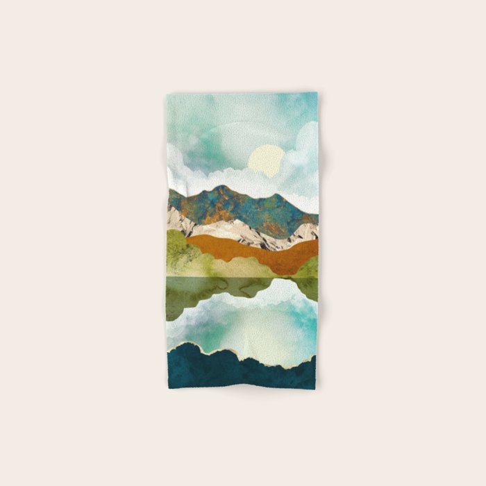 Spring Mountains Bath Towel Gallery Image 1