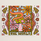 21. World Tarot Mushroom Jigsaw Puzzle Gallery Image 1