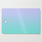 Light Purple Turquoise Gradient Cutting Board Gallery Image 1