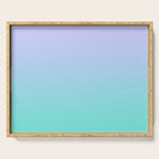Light Purple Turquoise Gradient Serving Tray Gallery Image 1