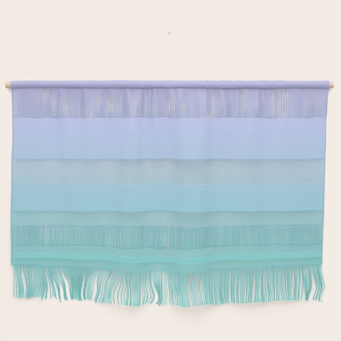 Light Purple Turquoise Gradient Wall Hanging Gallery Image 1