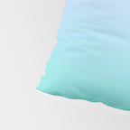 Light Purple Turquoise Gradient Pillow Sham Gallery Image 4