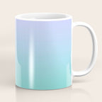 Light Purple Turquoise Gradient Coffee Mug Gallery Image 1