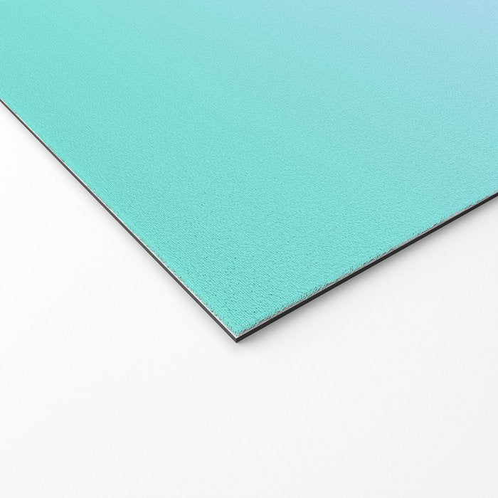 Light Purple Turquoise Gradient Welcome Mat Gallery Image 2