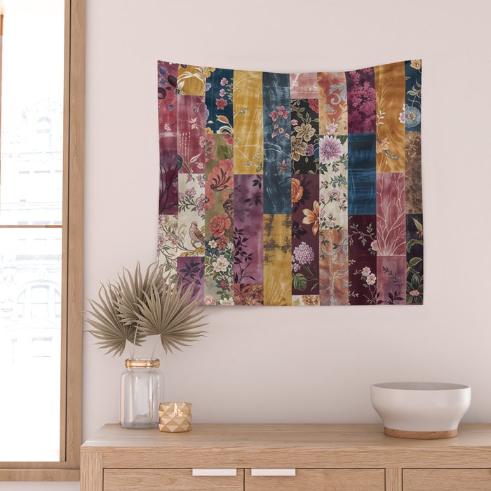 Gypsy Souk Patchwork Wall Tapestry Gallery Image 2