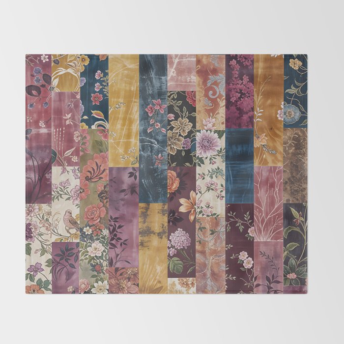 Gypsy Souk Patchwork Throw Blanket Gallery Image 2