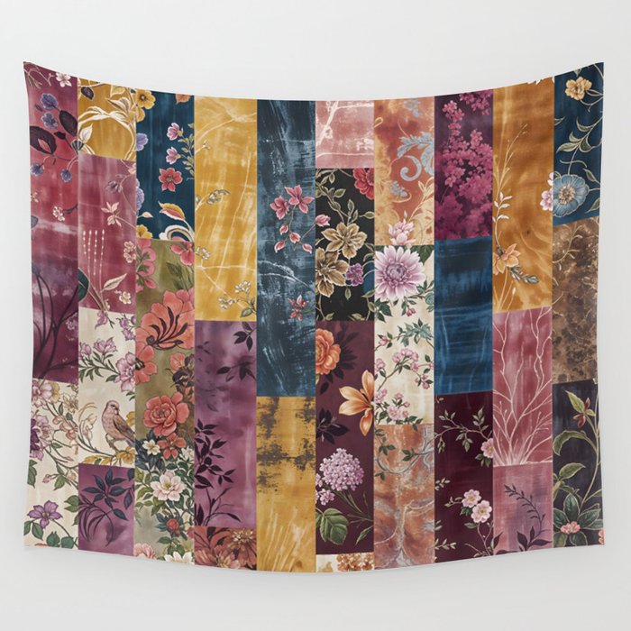 Gypsy Souk Patchwork Wall Tapestry