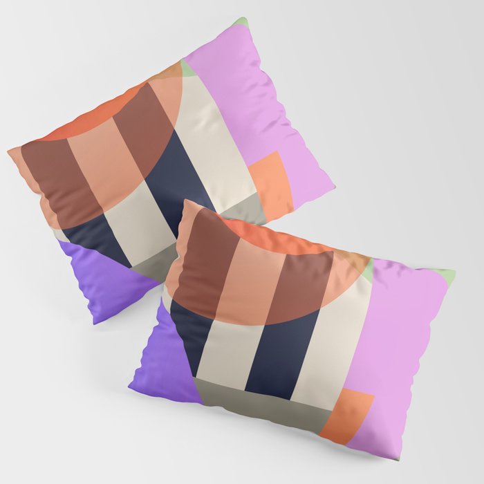 Abstract Geometric Shapes 217 Pillow Sham Gallery Image 1