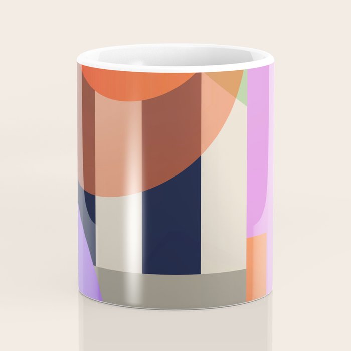 Abstract Geometric Shapes 217 Coffee Mug Gallery Image 4