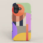 Abstract Geometric Shapes 217 iPhone Case Gallery Image 1