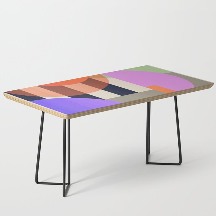 Abstract Geometric Shapes 217 Coffee Table Gallery Image 1