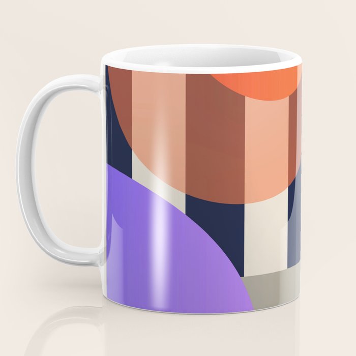 Abstract Geometric Shapes 217 Coffee Mug Gallery Image 3